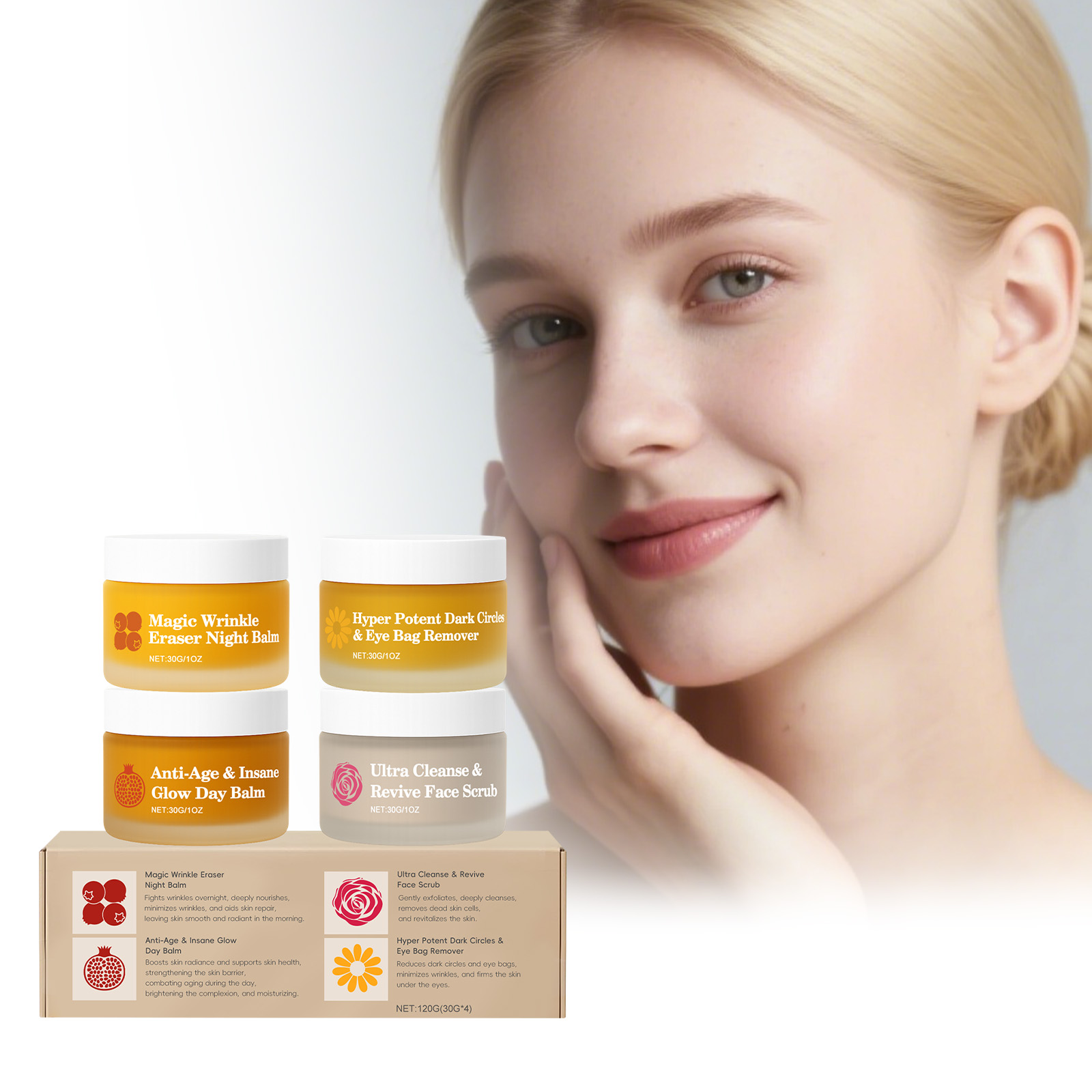 Beauty Glazed Makeup - Multi-effect Day & Night Skin Care
