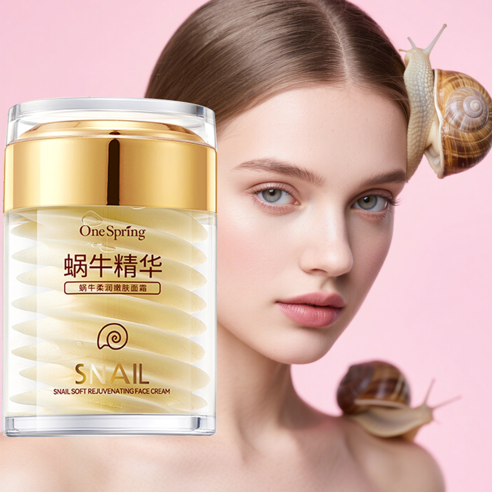 Beauty Makeup Cream - Snail Collagen Cream Anti Aging Fade