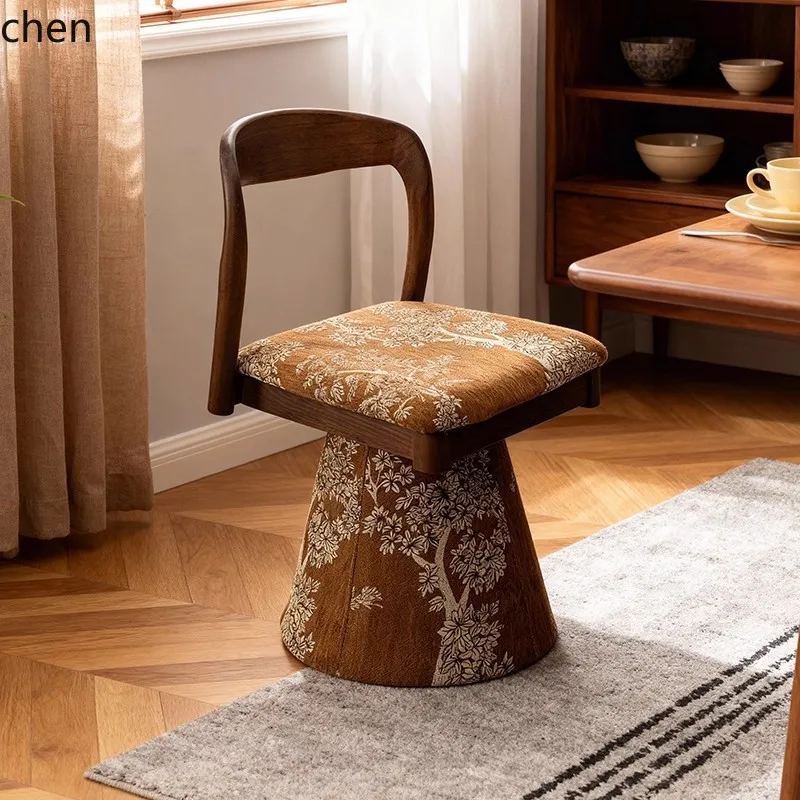Beauty Makeup Chair - b7- Rotatable Vanity Chair Makeup Stool