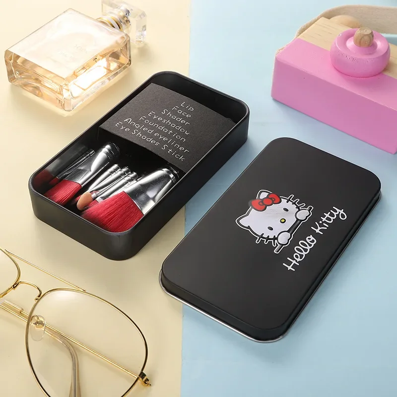 Kawaii Hello Kitty Makeup Brus - Beauty Makeup Tools Set ulasan dan harga