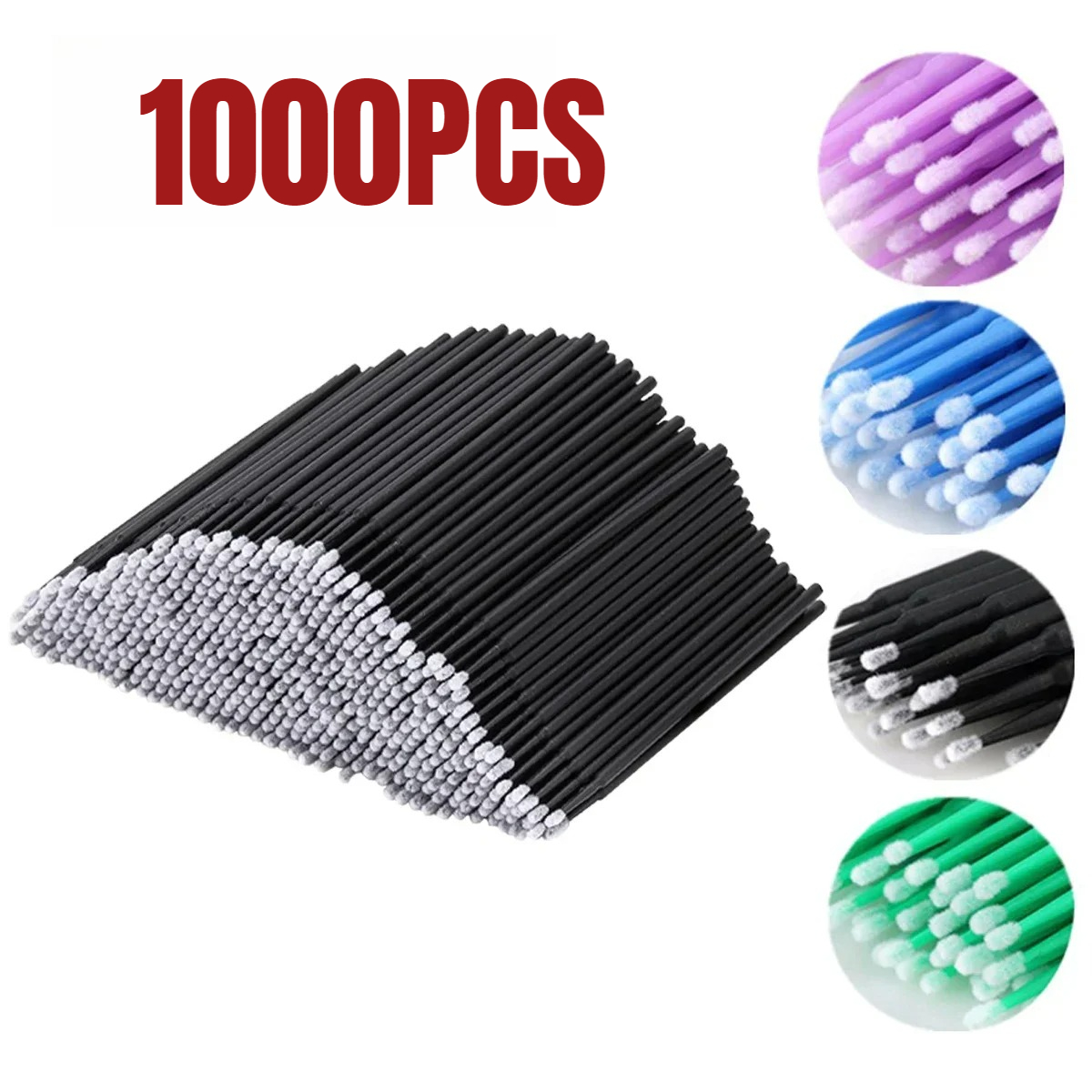 1000/500PCS Eyelash Cleaning B - Makeup And Beauty ulasan dan harga