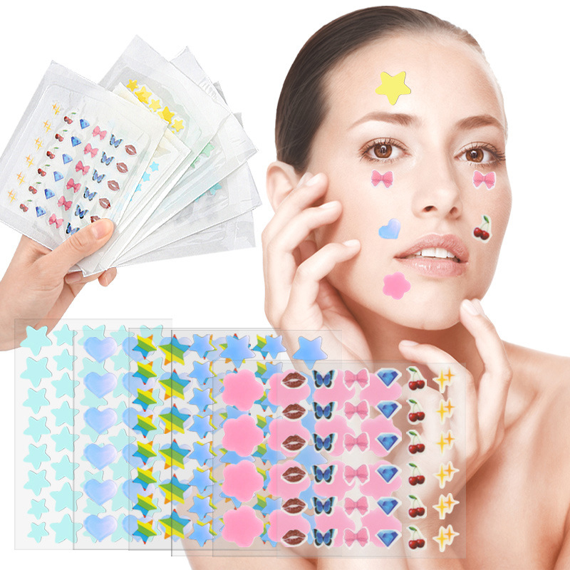 Color Cartoon Acne Patch Skin  - Makeup And Beauty ulasan dan harga