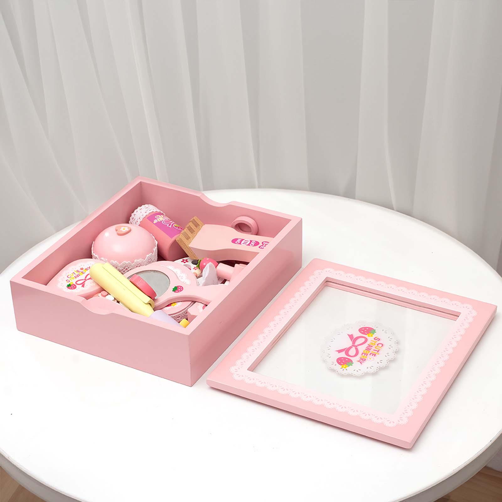 Wooden Makeup Beauty Toy Set L - Beauty Makeup Games For Girls ulasan dan harga