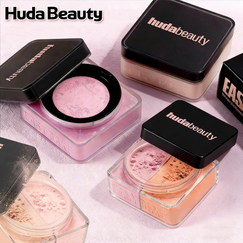 Huda Beauty Loose Powder Baked - Huda Beauty Makeup Set ulasan dan harga