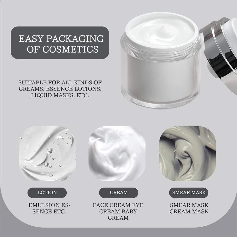 15/30/50ml Empty Airless Pump  - Beauty Makeup Cream ulasan dan harga