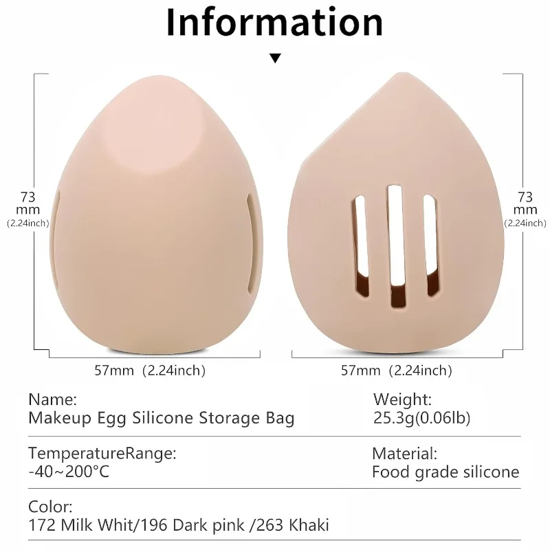 Silicone Beauty Egg Breathable - Beauty Glazed Makeup ulasan dan harga