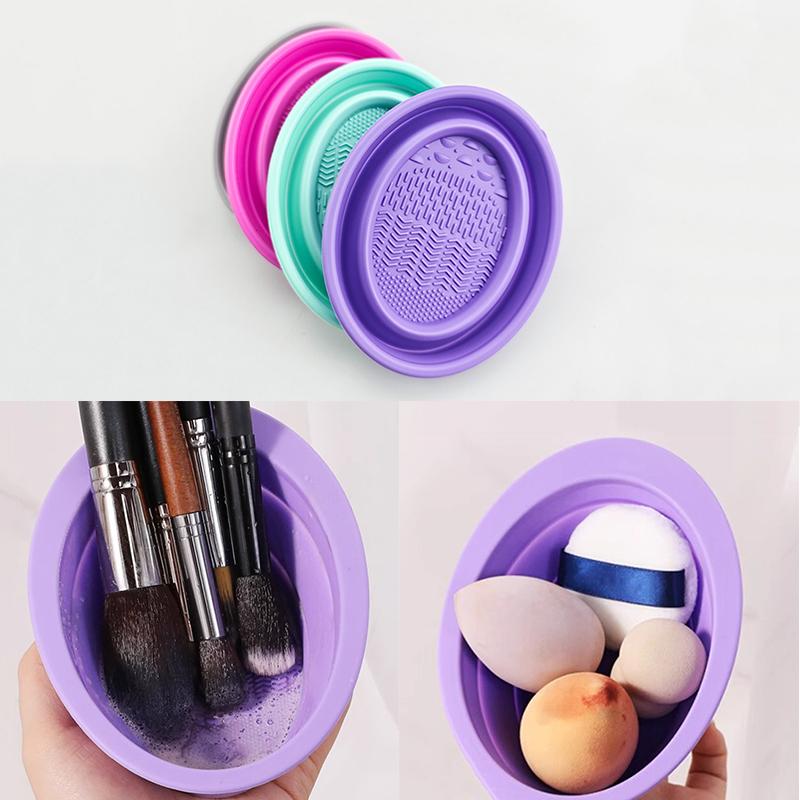 Soft Silicone Makeup Brush Cle - Beauty Glazed Makeup ulasan dan harga