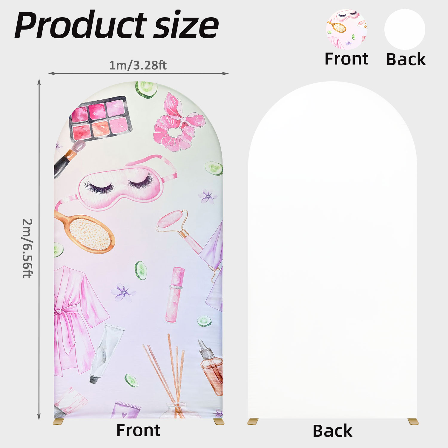 Happy Birthday Makeup Backdrop - Makeup Beauty House ulasan dan harga