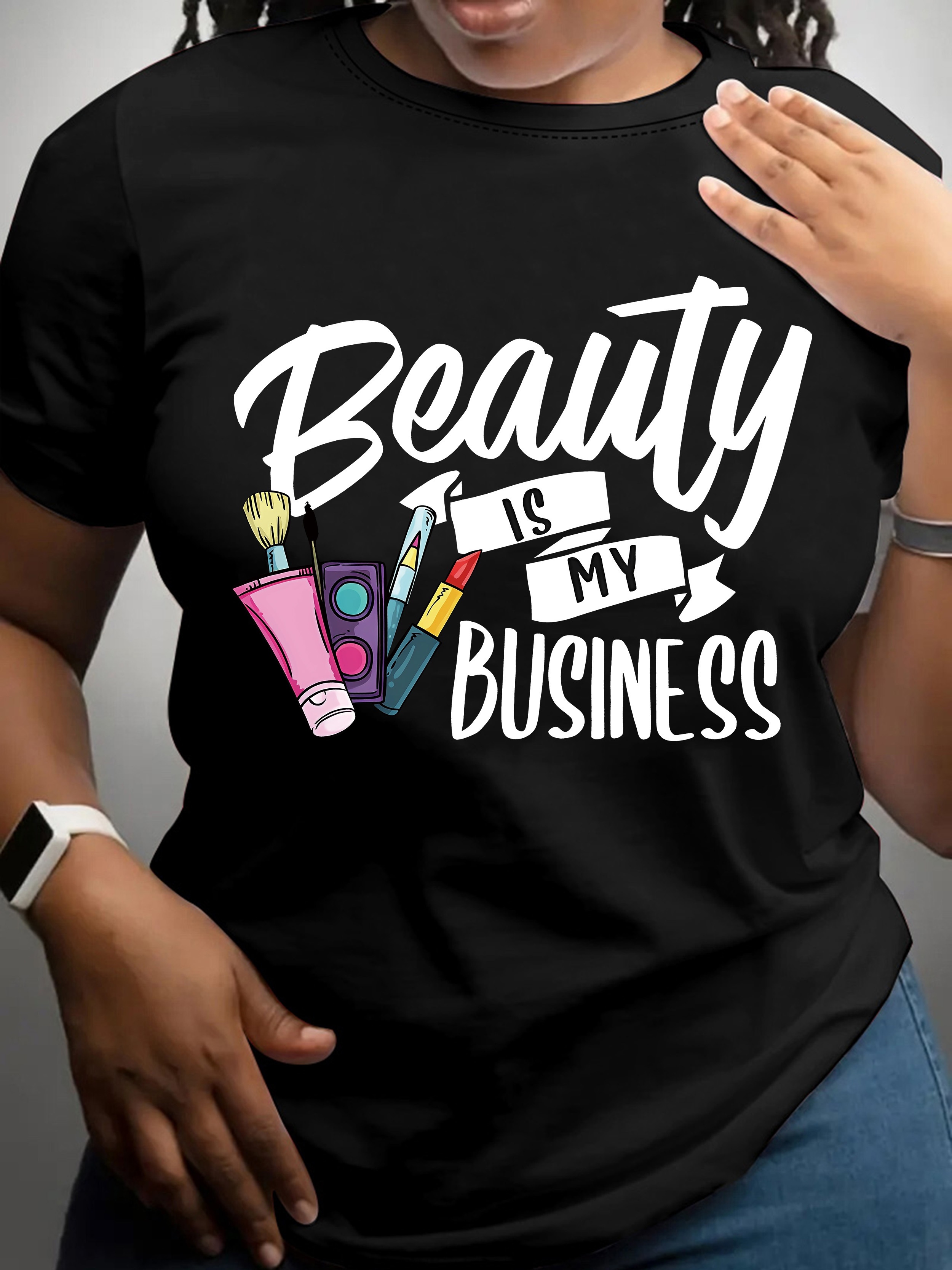 Women's Tshirt Graphic Beauty  - Your Beauty Makeup ulasan dan harga