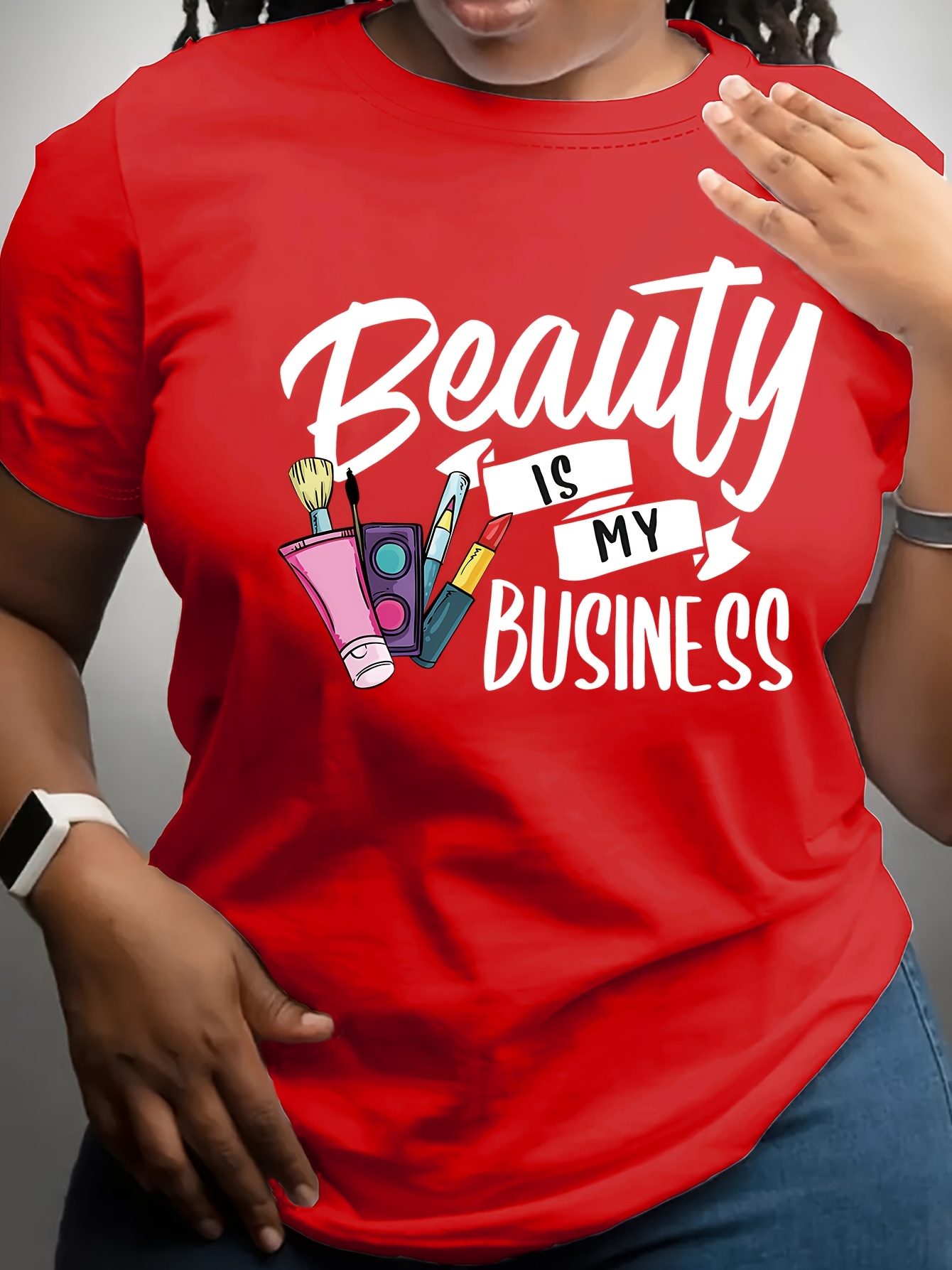 Women's Tshirt Graphic Beauty  - Your Beauty Makeup ulasan dan harga