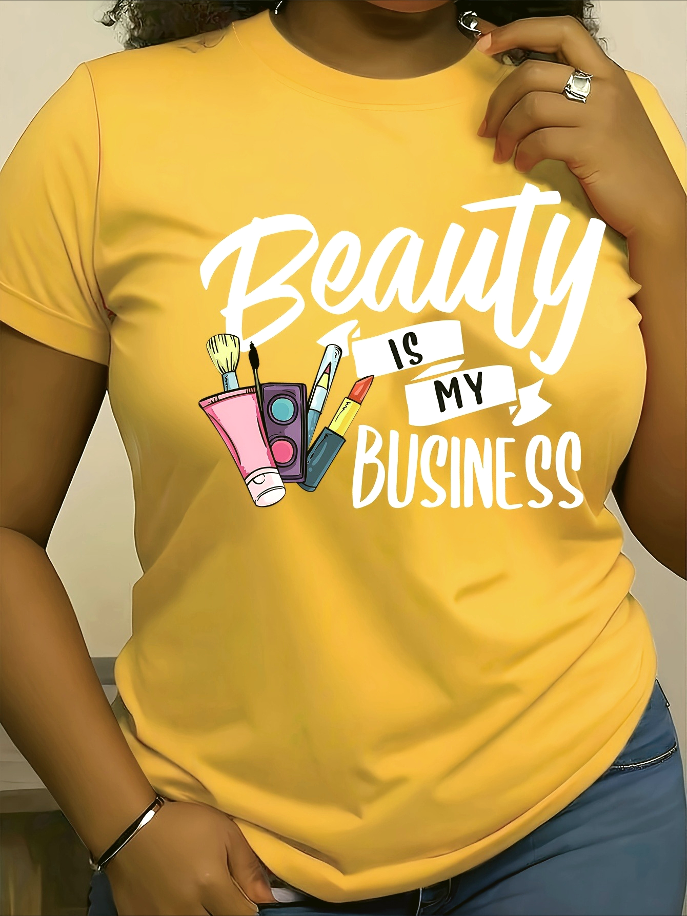 Women's Tshirt Graphic Beauty  - Your Beauty Makeup ulasan dan harga