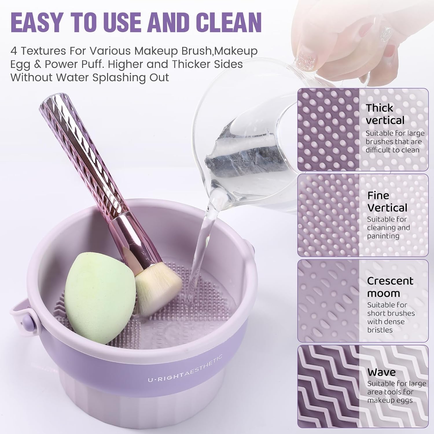 Makeup Brush Cleaning Bowl Bea - Beauty Makeup Tools Set ulasan dan harga