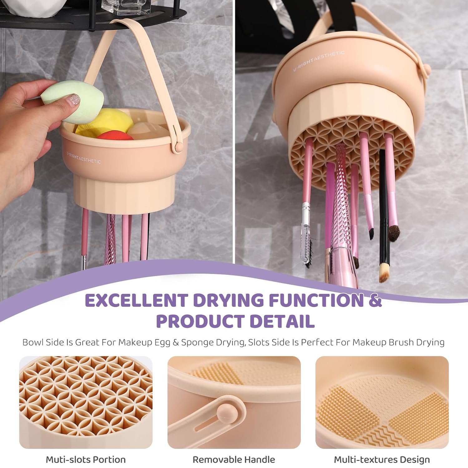 Makeup Brush Cleaning Bowl Bea - Beauty Makeup Tools Set ulasan dan harga