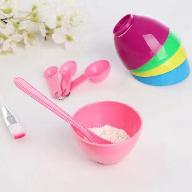 *Mask Mixing Bowl & Six-piece  - Beauty Makeup Tools Set ulasan dan harga