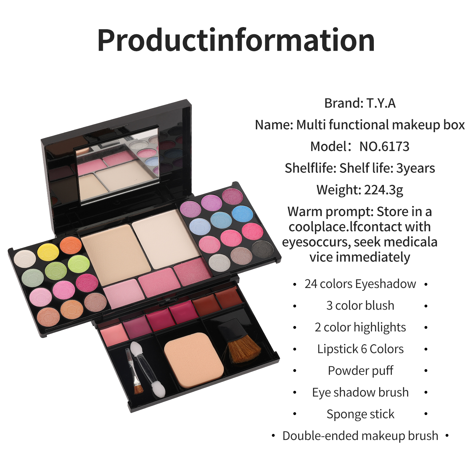 35 color pearl eye shadow make - Huda Beauty Makeup Set ulasan dan harga