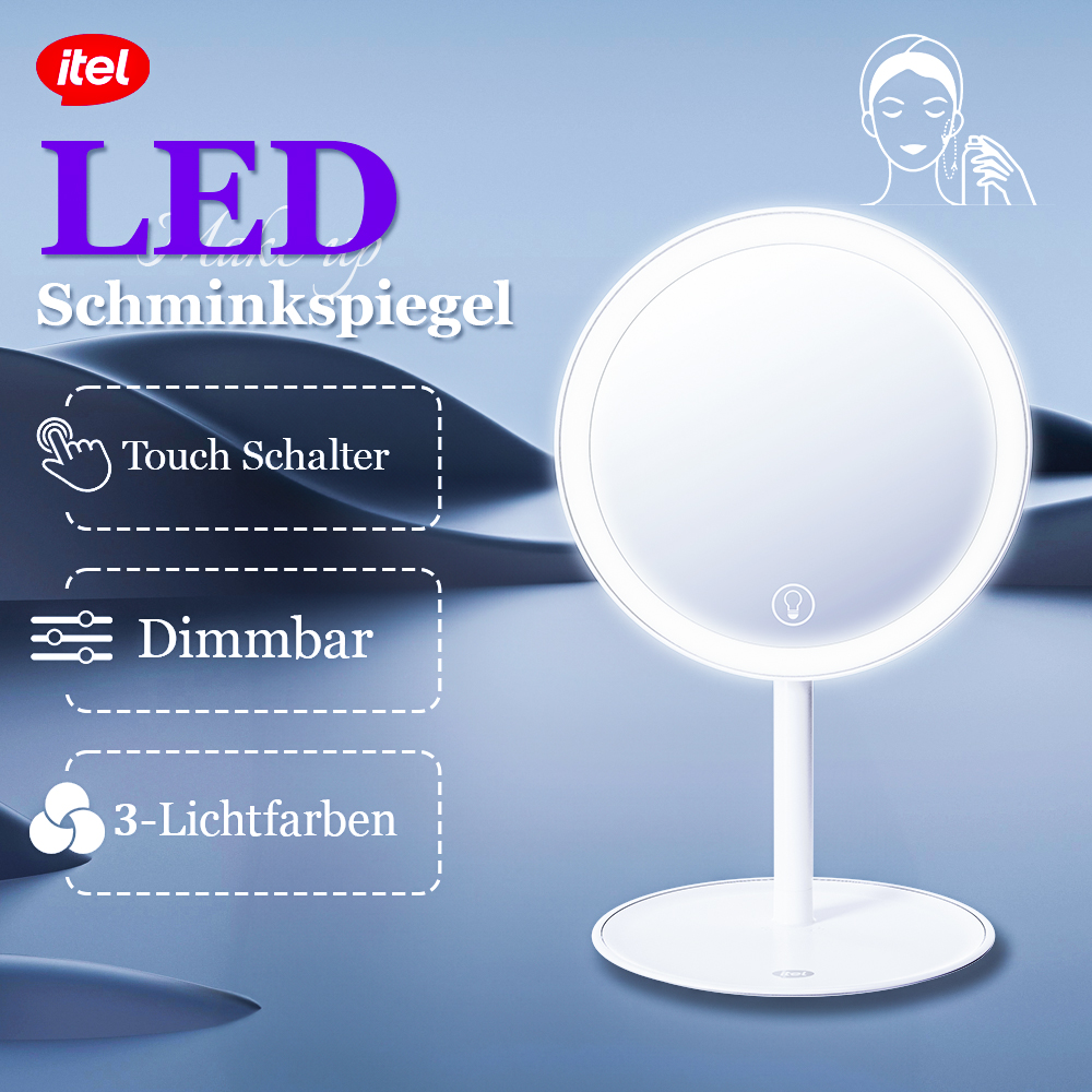 Itel Imm-01 Led Makeup Mirror  - Beauty Makeup Definition ulasan dan harga