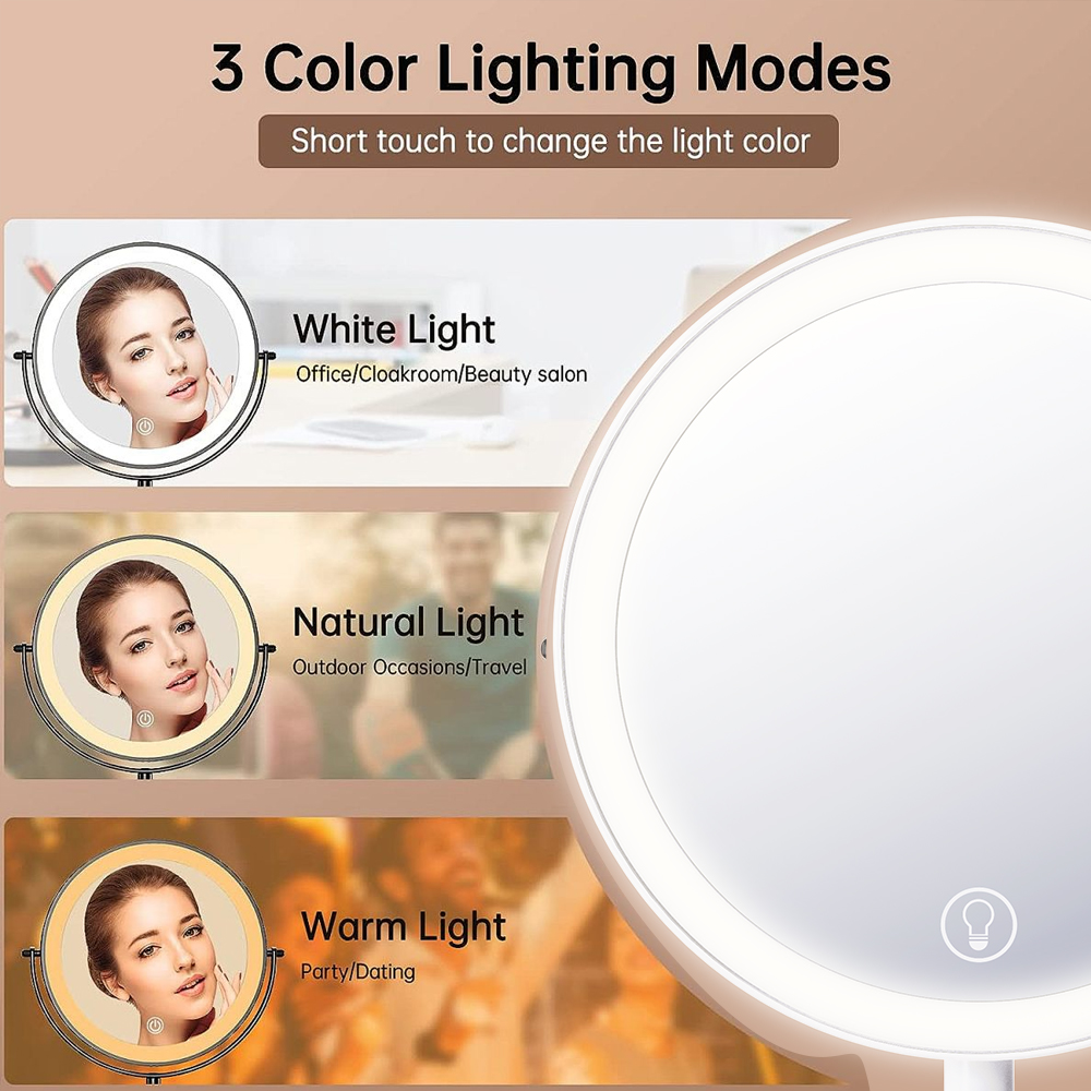 Itel Imm-01 Led Makeup Mirror  - Beauty Makeup Definition ulasan dan harga