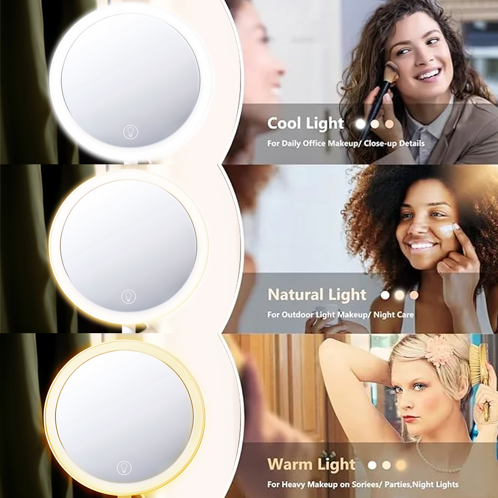 Itel Imm-01 Led Makeup Mirror  - Beauty Makeup Definition ulasan dan harga