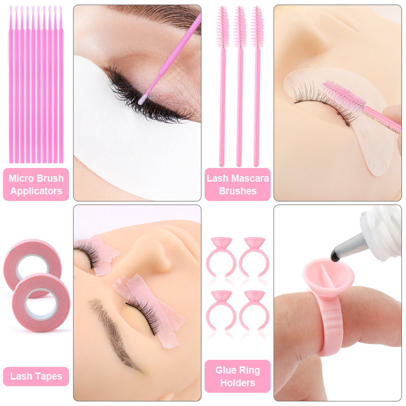 268PCS Eyelash Extensions Brus - Beauty Makeup Tools Set ulasan dan harga
