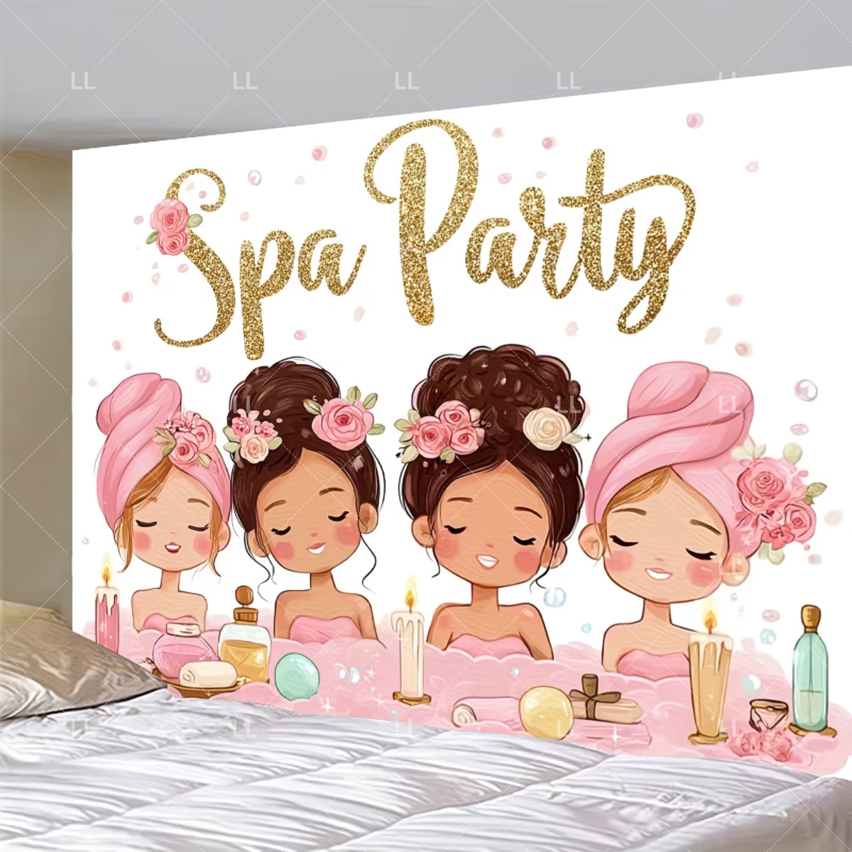 Pink Beauty Makeup Spa Backgro - Beauty Makeup Girl Photo ulasan dan harga