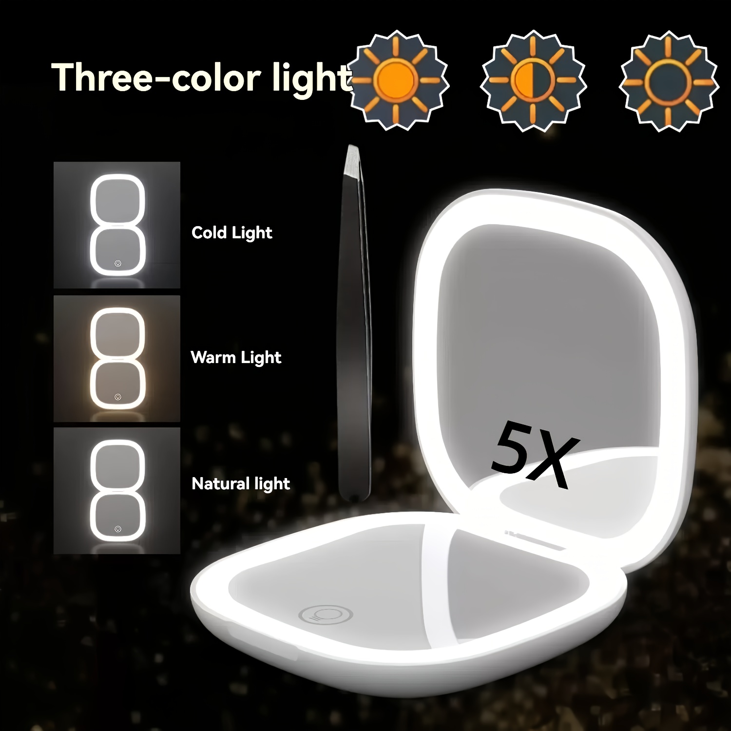 5X Double-Sided Magnifying Mak - Beauty Makeup Definition ulasan dan harga