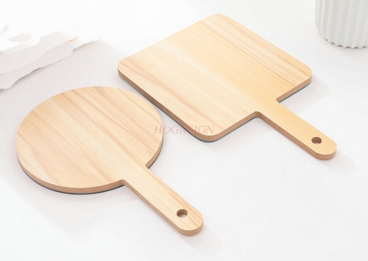 Wooden handle mirror, high-def - Beauty Makeup Definition ulasan dan harga