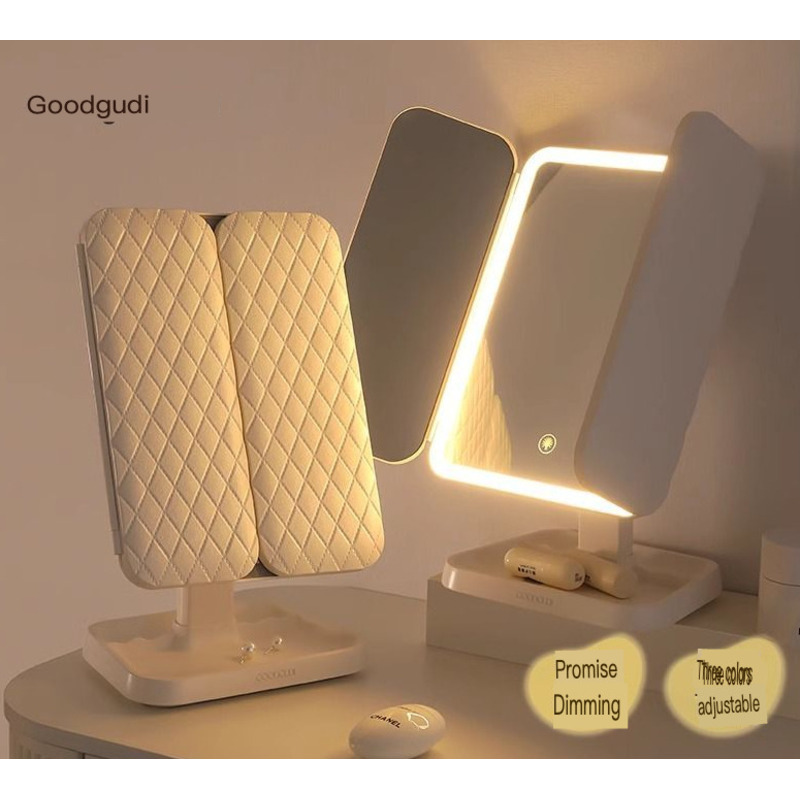 Gudi Led Makeup Mirror Tableto - Beauty Makeup Definition ulasan dan harga