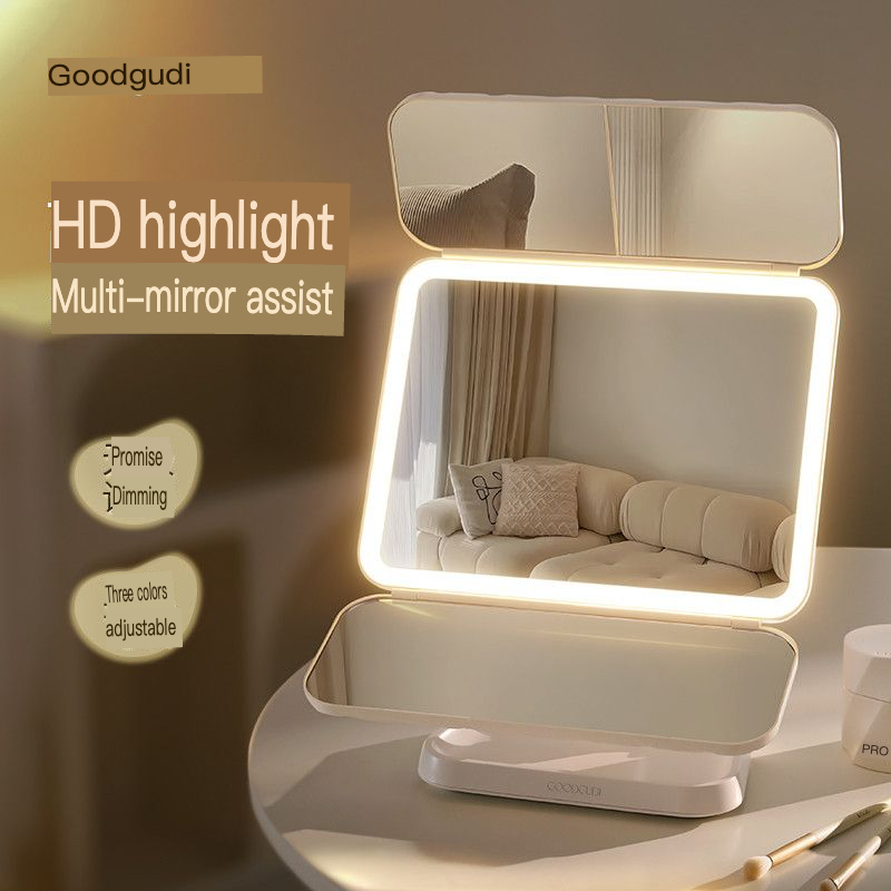 Gudi Led Makeup Mirror Tableto - Beauty Makeup Definition ulasan dan harga