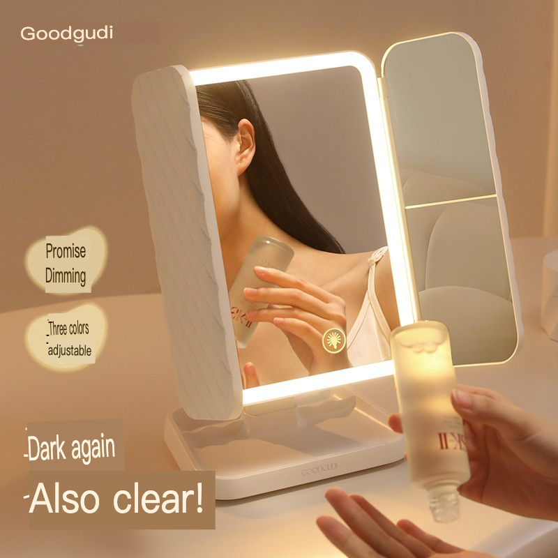 Gudi Led Makeup Mirror Tableto - Beauty Makeup Definition ulasan dan harga