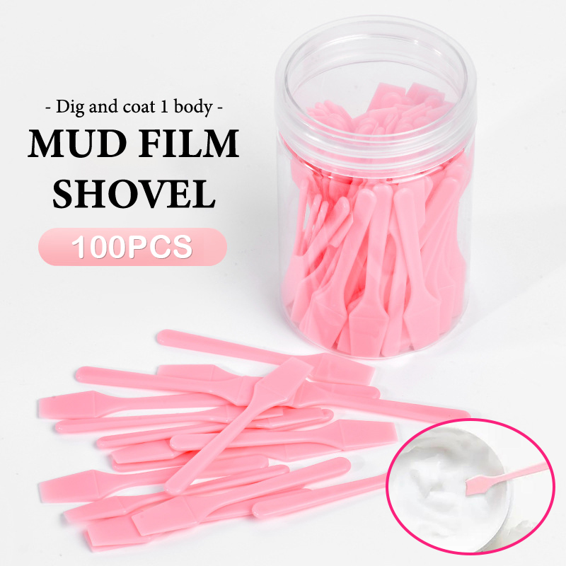 100 Pcs/Jar Mini Cosmetic Spat - Beauty Makeup Cream ulasan dan harga
