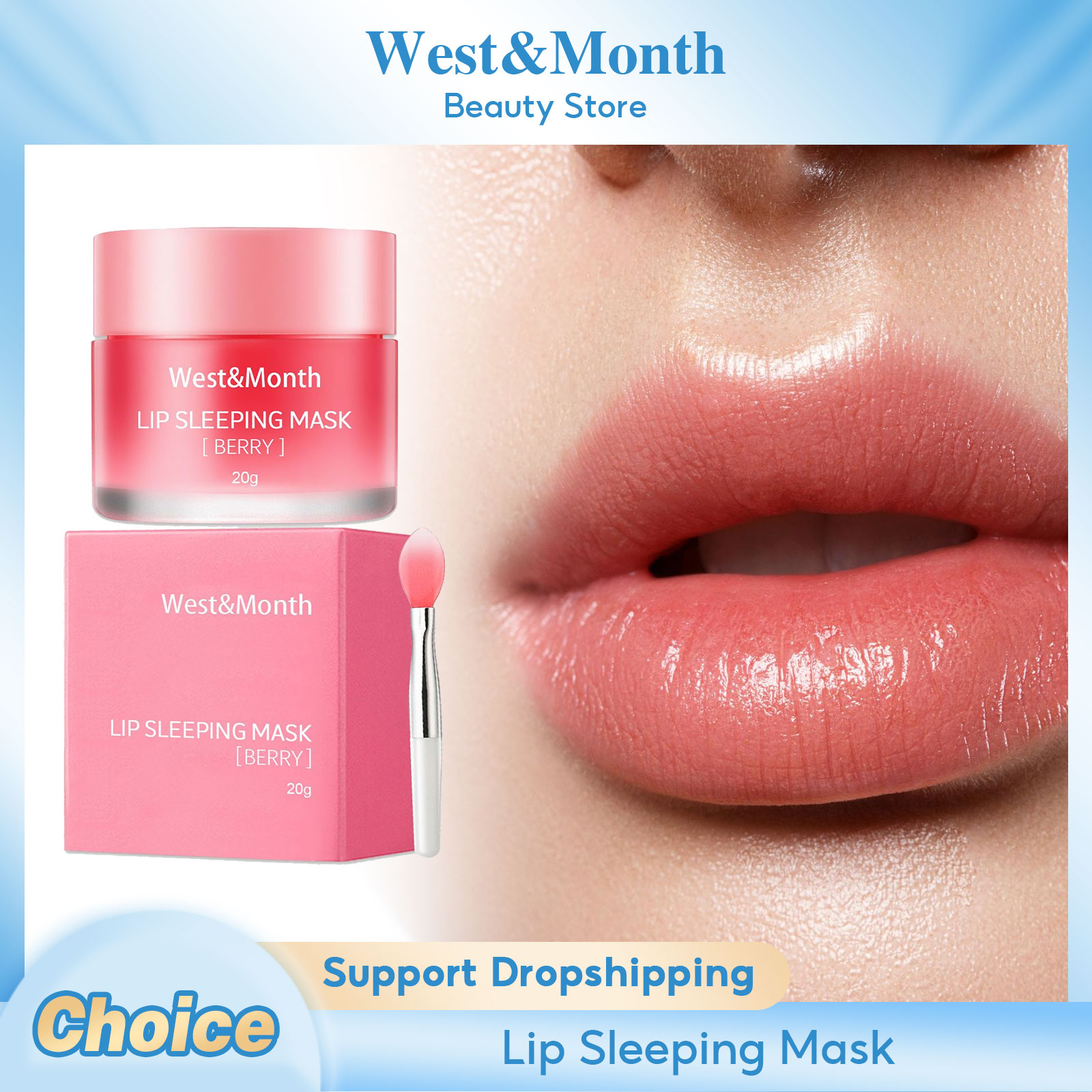 Sleeping Lip Mask Anti-Chapped - Beauty Makeup Cream ulasan dan harga