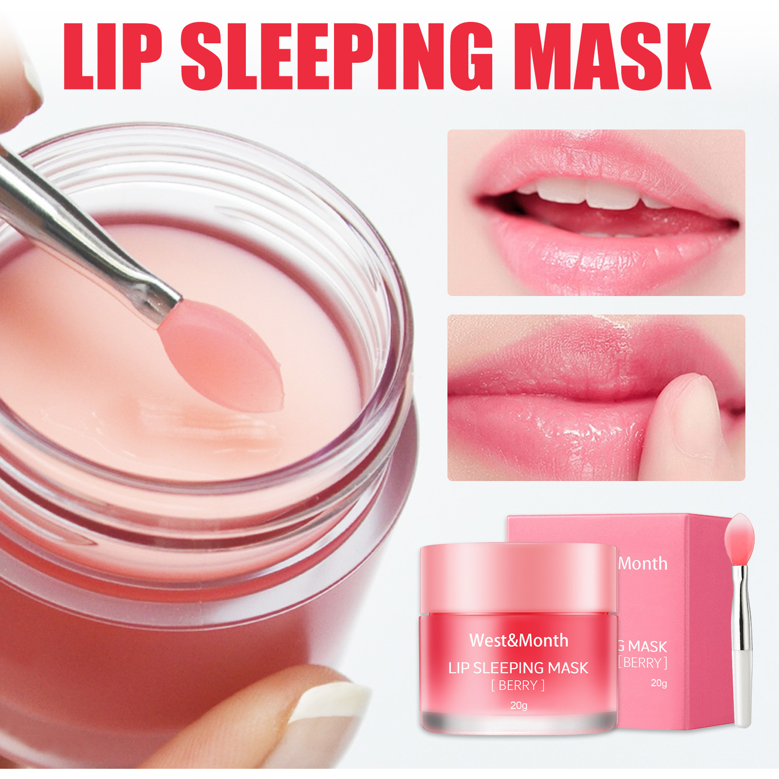 Sleeping Lip Mask Anti-Chapped - Beauty Makeup Cream ulasan dan harga