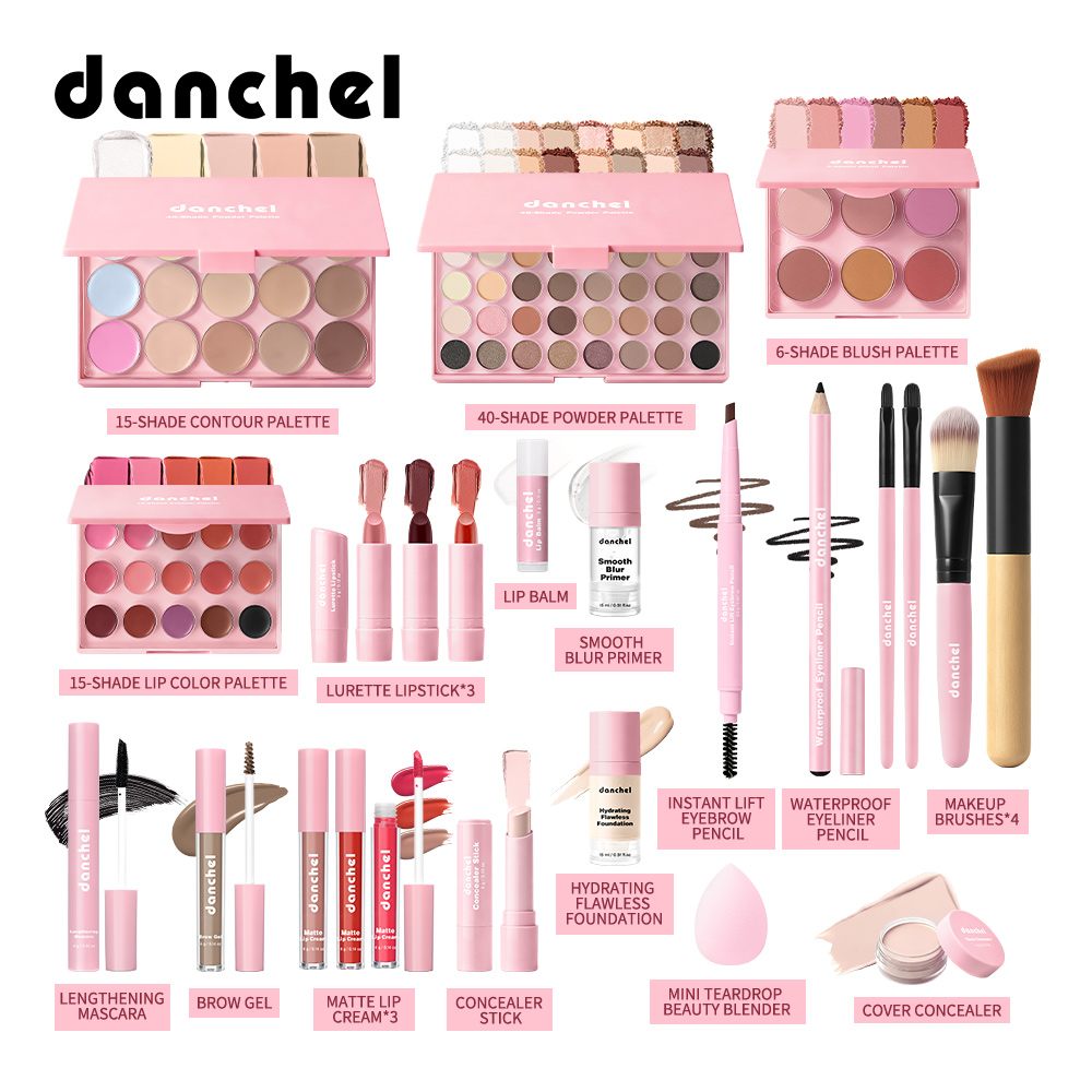 All In One Makeup Set Gatherin - Huda Beauty Makeup Set ulasan dan harga
