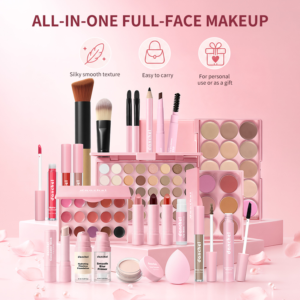 All In One Makeup Set Gatherin - Huda Beauty Makeup Set ulasan dan harga