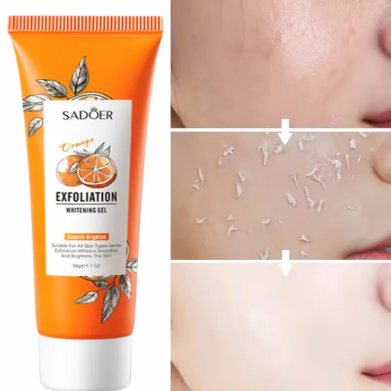Orange Exfoliating Peeling Gel - Beauty Makeup Cream ulasan dan harga