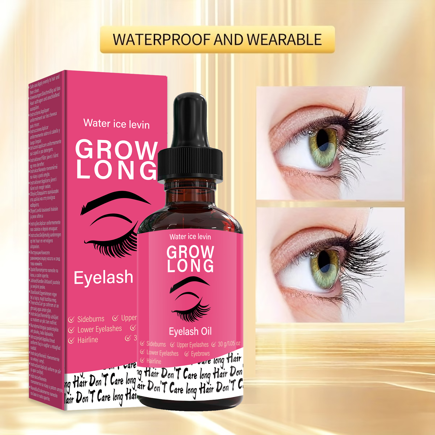 Eyelash Oil 30g with Collagen  - Lash Serum Growth ulasan dan harga