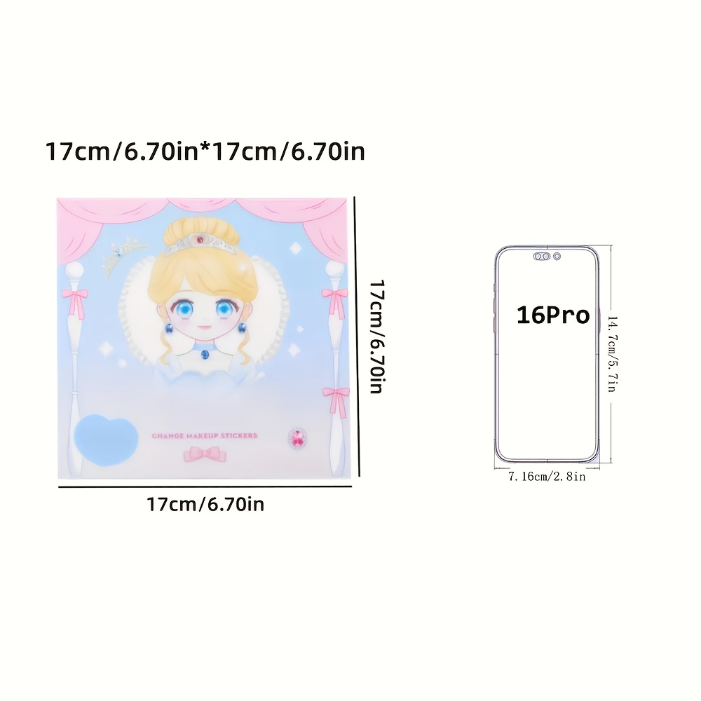 Princess Makeup Stickers, DIY  - Beauty Makeup Games For Girls ulasan dan harga