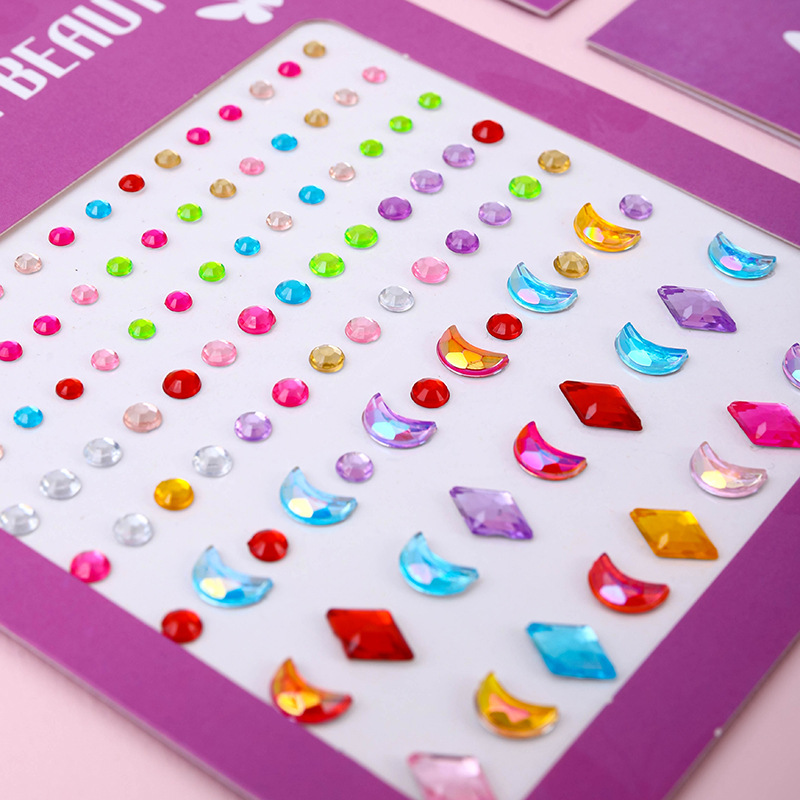 Hot Selling Face Gems Stickers - Makeup And Beauty ulasan dan harga