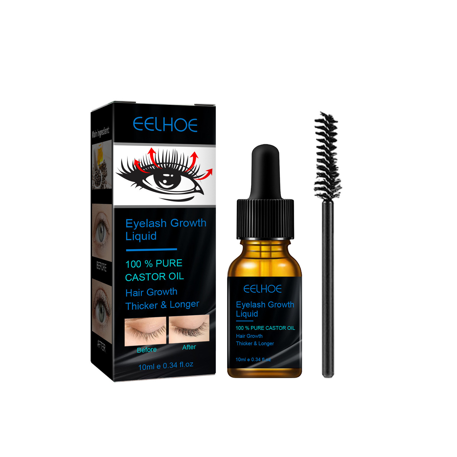 Castor Oil Eyelash Growth Seru - Lash Serum Growth ulasan dan harga