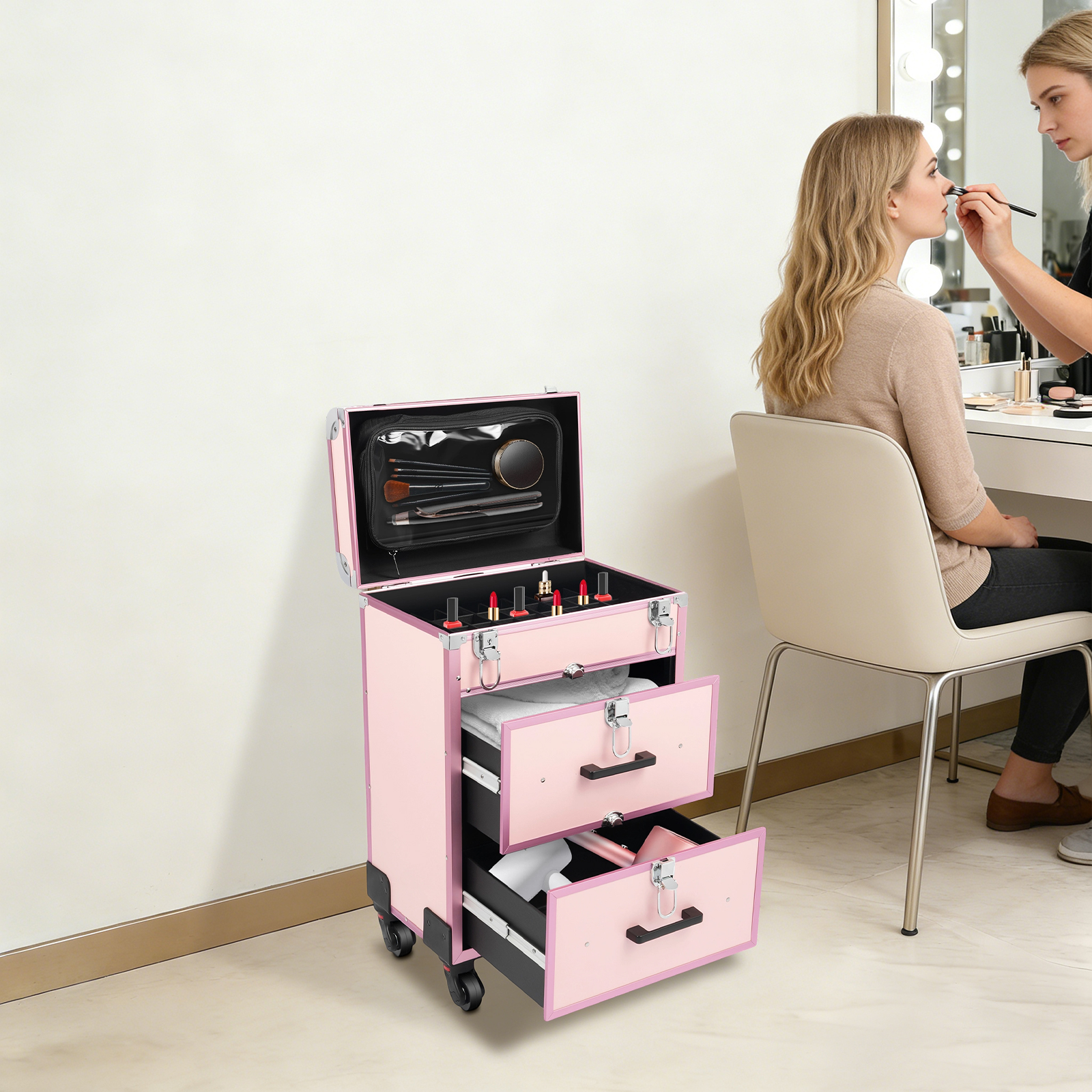 Bymaocar 40 Grids Makeup Train - Makeup And Beauty ulasan dan harga
