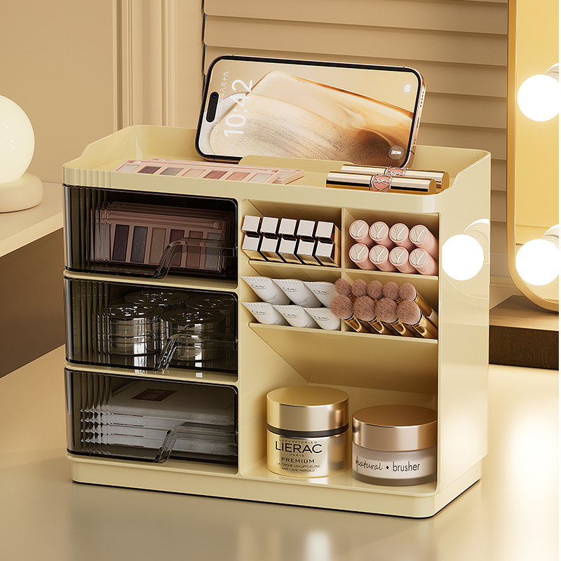 Makeup Organizer with Drawers  - Your Beauty Makeup ulasan dan harga