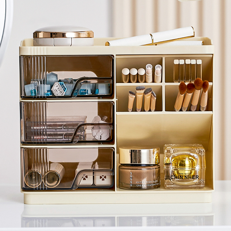 Makeup Organizer with Drawers  - Your Beauty Makeup ulasan dan harga