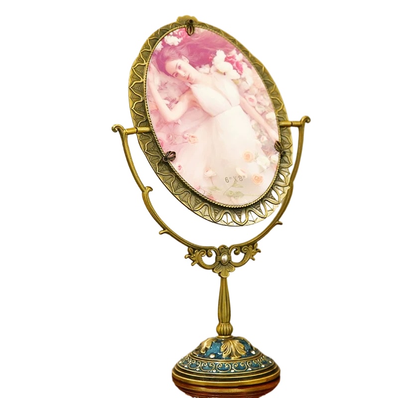 Metal mirror desktop large mak - Beauty Makeup Definition ulasan dan harga
