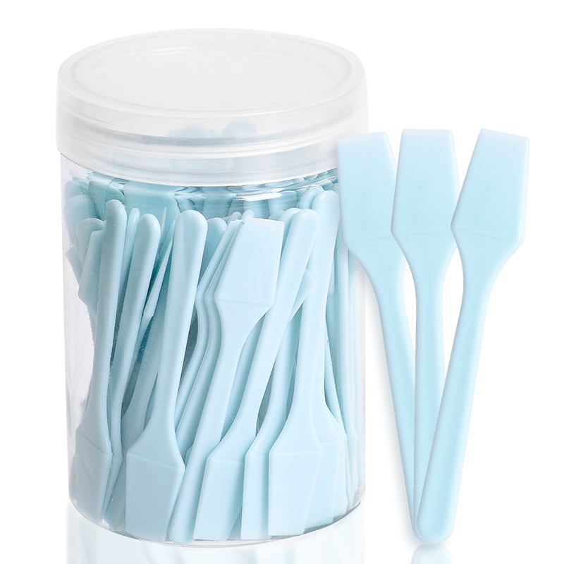 100 Pieces Cosmetic Spatulas S - Beauty Makeup Cream ulasan dan harga