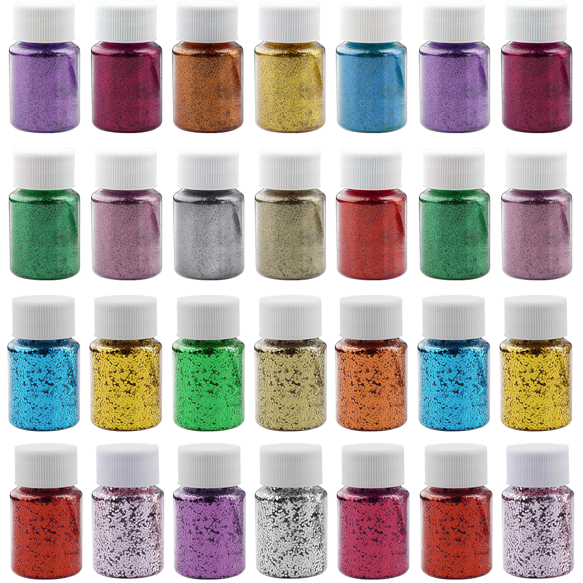 30g/Bottle Holographic Colorfu - Beauty Glazed Makeup ulasan dan harga