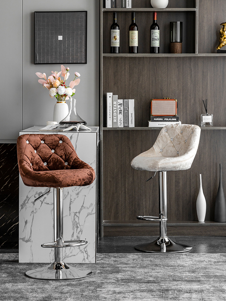 European Style Bar Chair, Velv - Beauty Makeup Chair ulasan dan harga