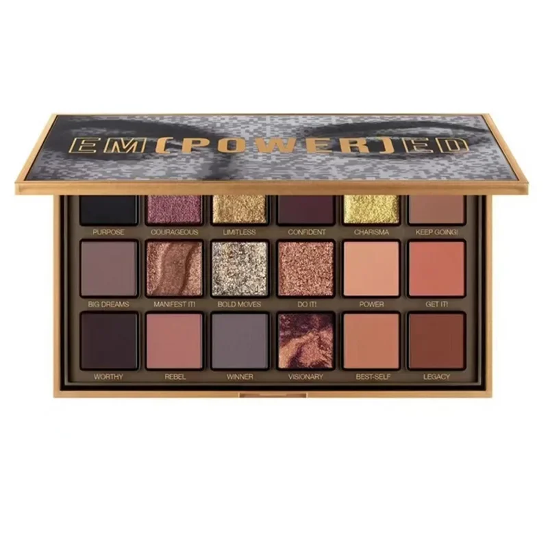 18 Color Eyeshadow Palette Mat - Huda Beauty Makeup Set ulasan dan harga