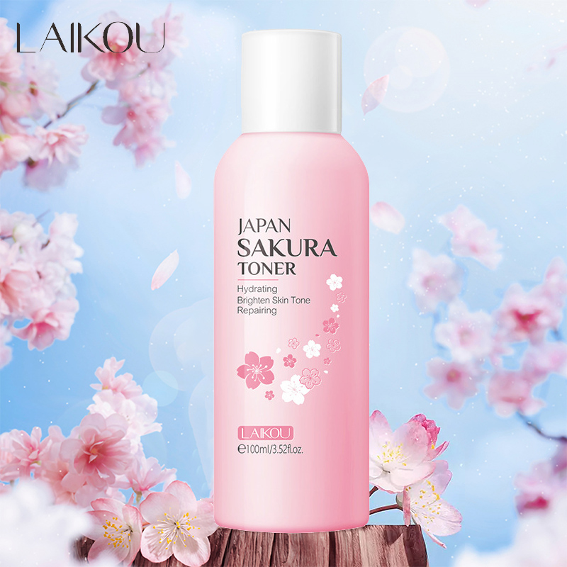 LAIKOU 8Pcs Sakura Facial Skin - Beauty Makeup Cream ulasan dan harga