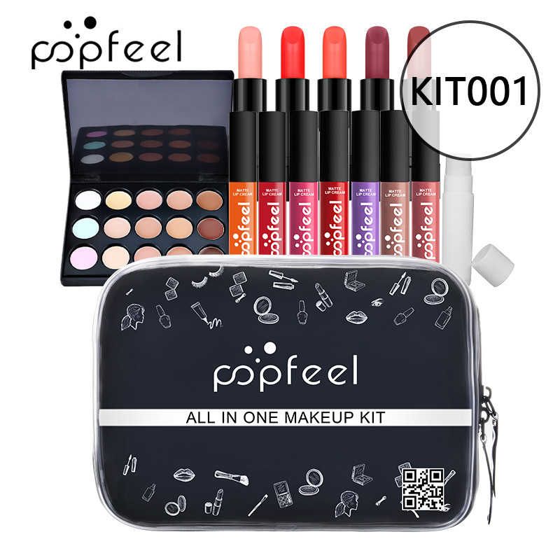 POPFEEL Makeup Full Kit Female - Huda Beauty Makeup Set ulasan dan harga