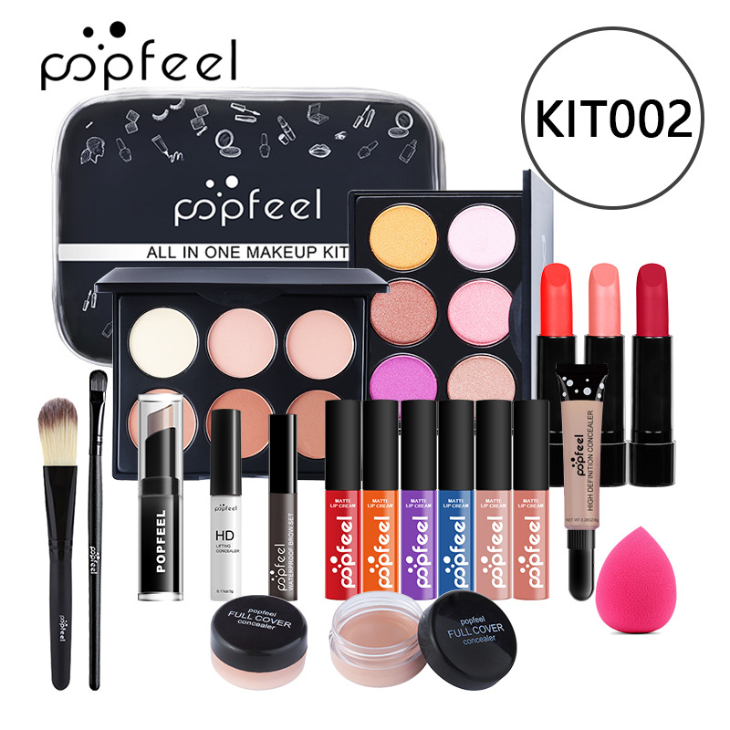 POPFEEL Makeup Full Kit Female - Huda Beauty Makeup Set ulasan dan harga